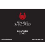 Domaine St-Jacques, Pinot Noir 2012